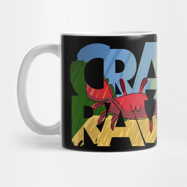 Crab Rave by dinomitrondesigns